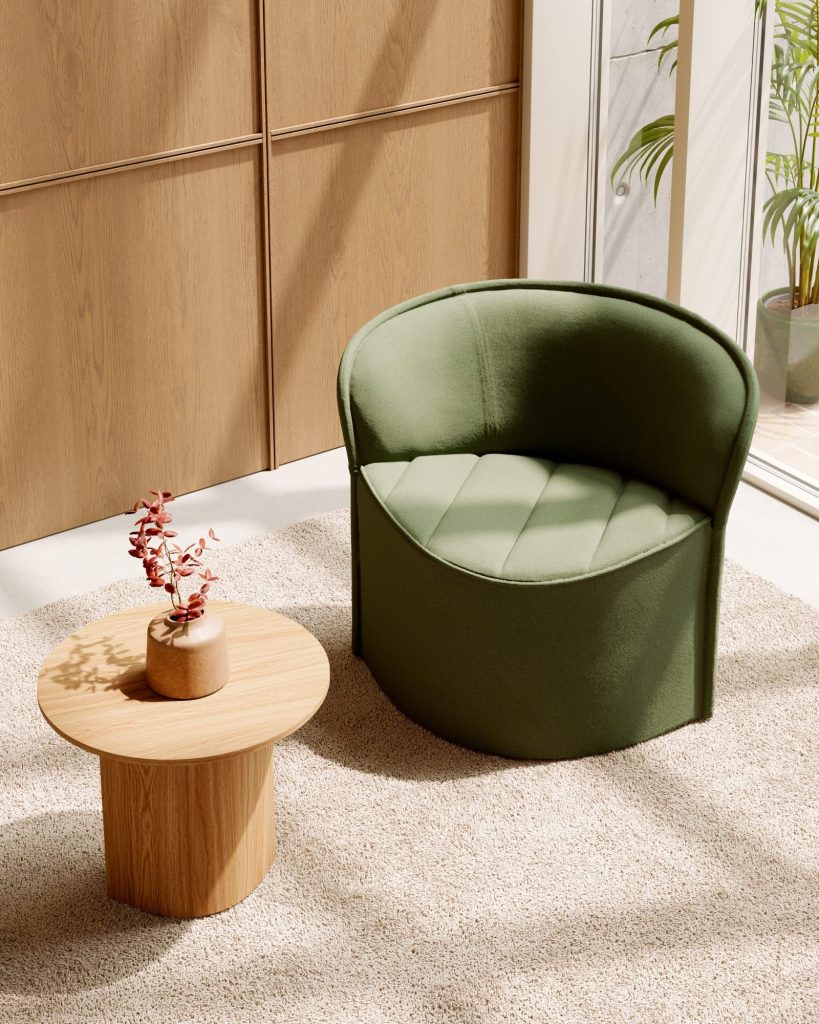 Fauteuil Lounge Ostoa | Akaba – photo 2