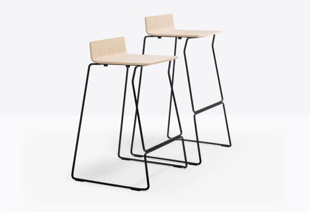 Tabouret Osaka Metal | Pedrali – photo 3